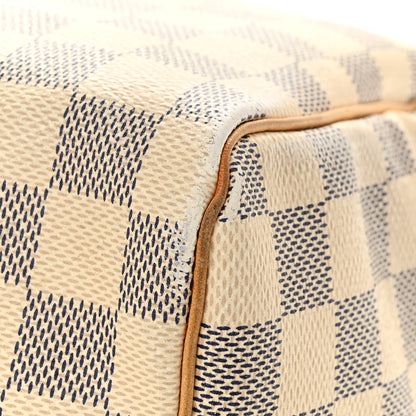 Louis Vuitton Damier Azur Speedy Bandouliere 30 16 of 17