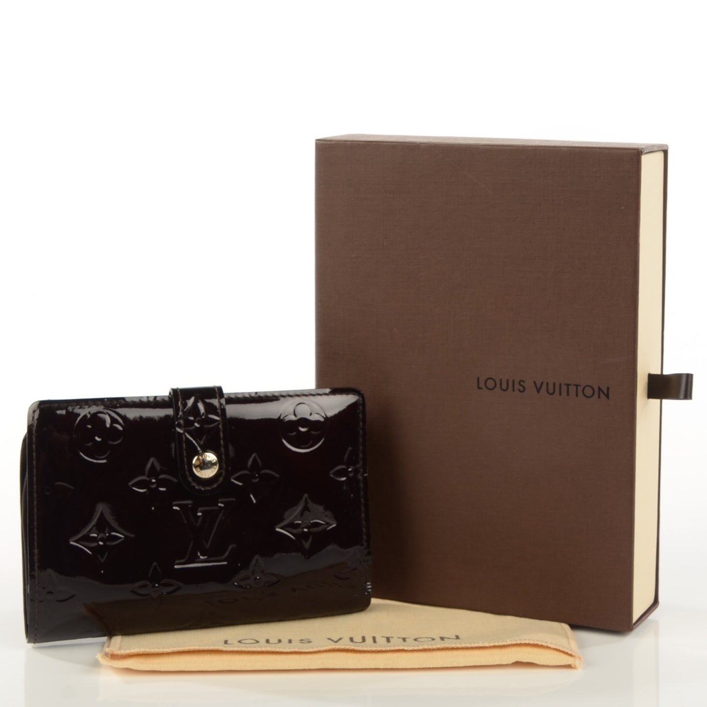 Vernis French Purse Wallet Amarante
