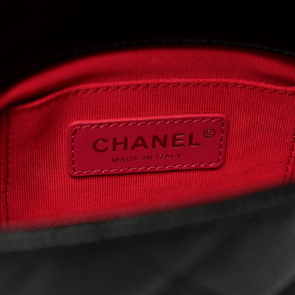 Chanel Caviar Quilted Mini Chain Soul Flap Black 6 of 10