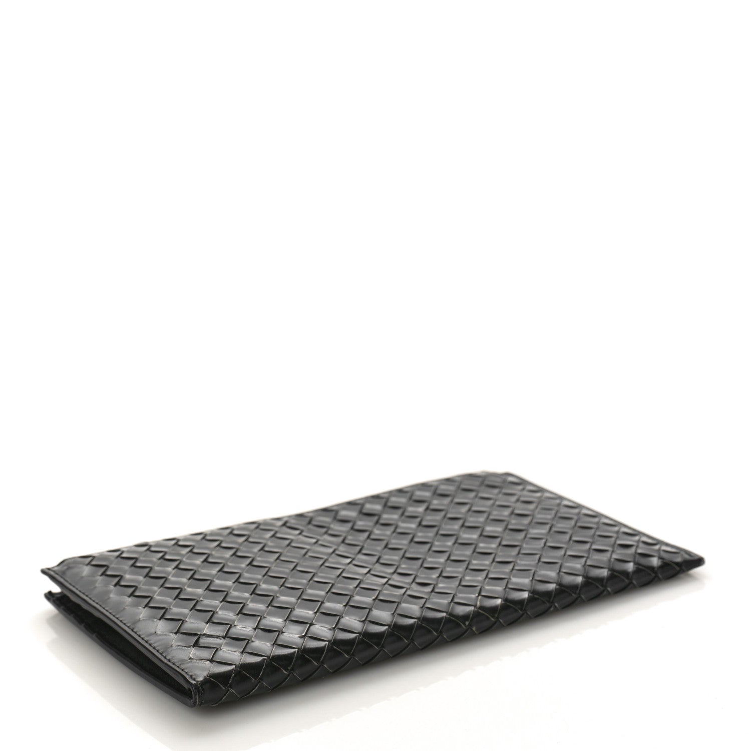 Bottega Veneta Nappa Intrecciato Flat Zip Pouch Black 4 of 8