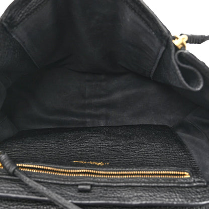3.1 Phillip Lim Textured Calfskin Medium Pashli Satchel Black 5 of 10