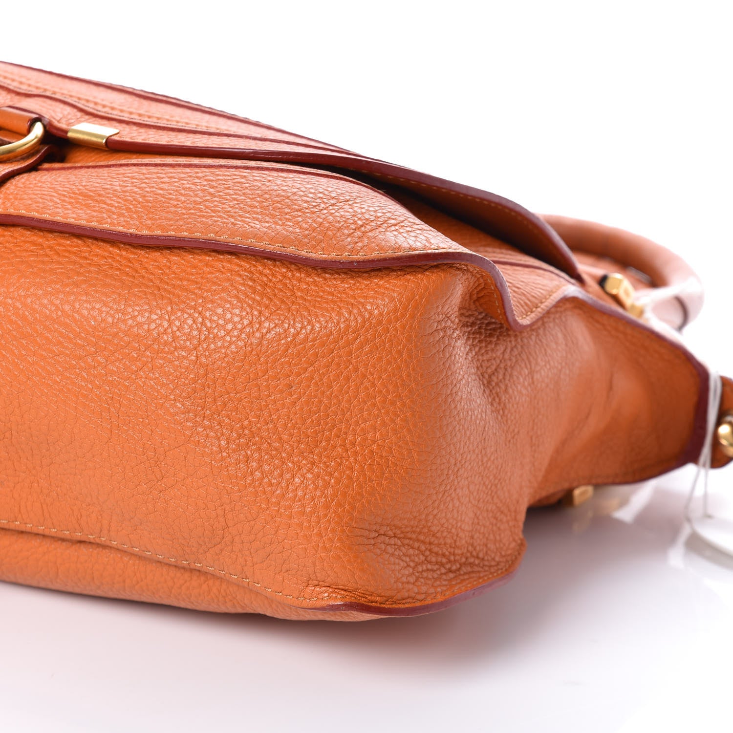 Chloe Calfskin Medium Marcie Satchel Indian Summer 9 of 9