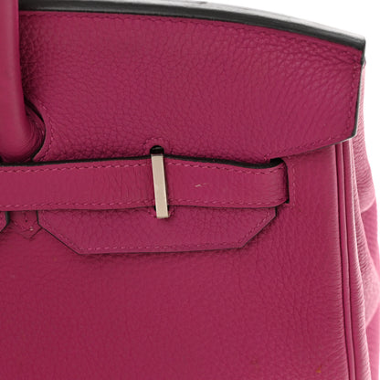 Hermes Togo Birkin 35 Rose Pourpre 20 of 22