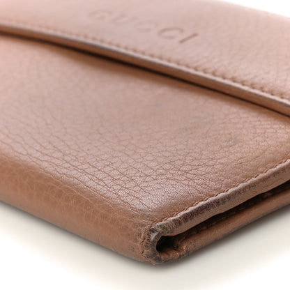 Gucci Deerskin Continental Flap Wallet Brown 13 of 26