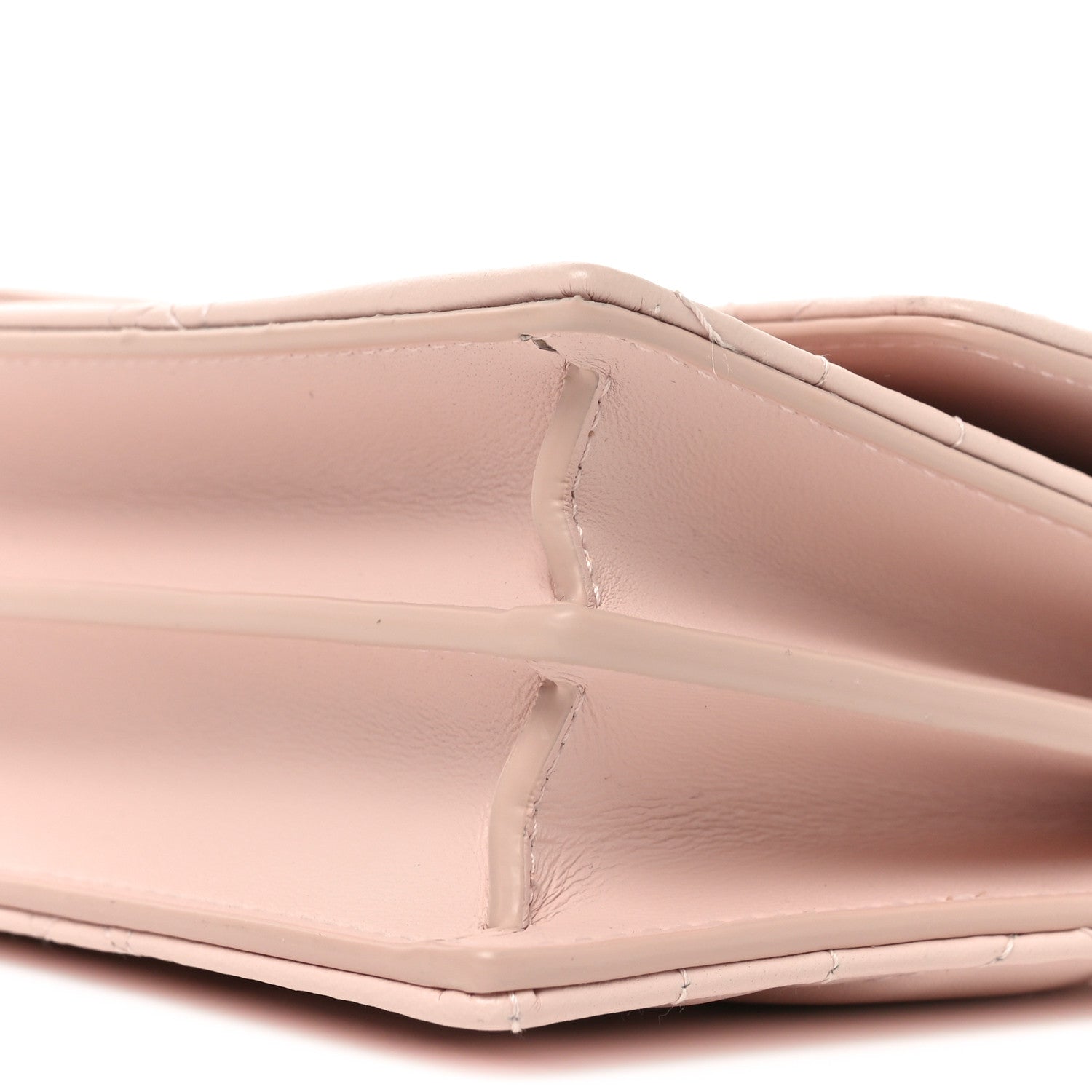 Christian Dior Lambskin Macrocannage Mini Miss Caro Bag Rose Quartz 9 of 10
