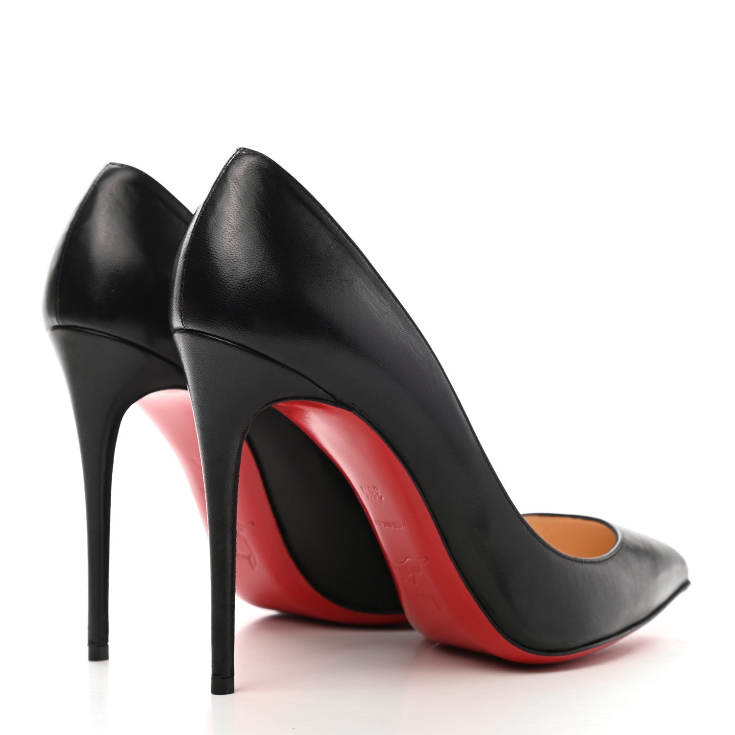Christian Louboutin Kid Pigalle Follies 100 Pumps 38.5 Black 4 of 10