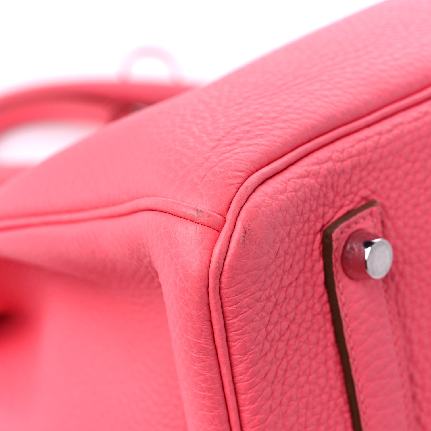Hermes Togo Birkin 35 Rose Lipstick 9 of 12
