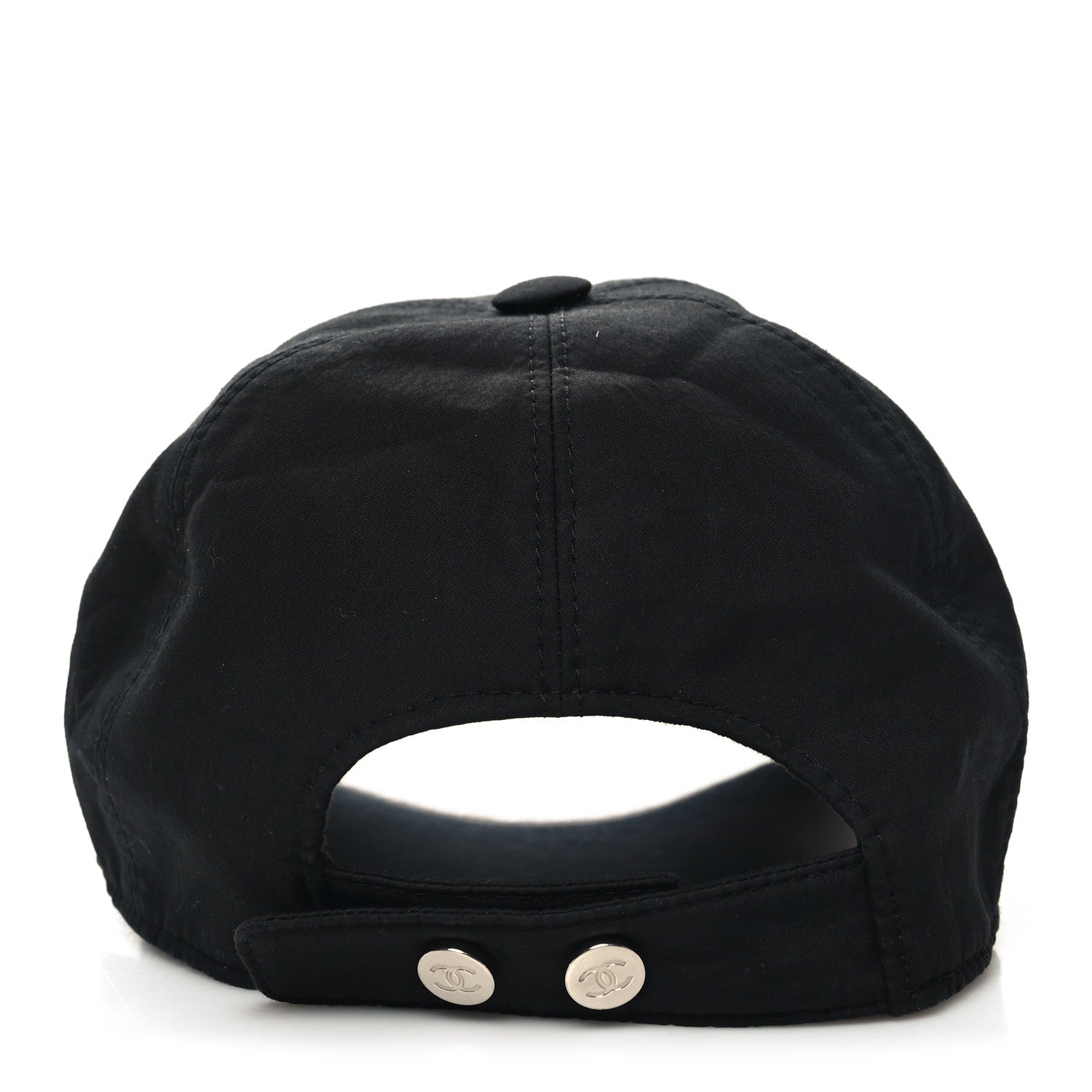 Chanel Cotton CC Cap Hat Black 5 of 9