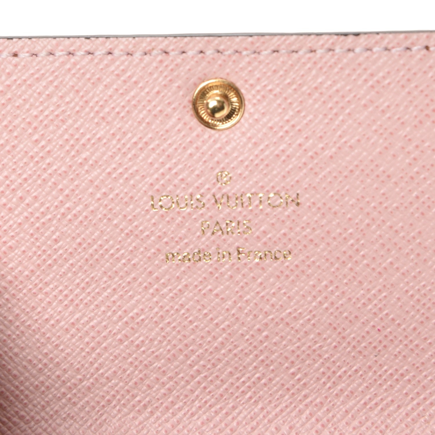 Louis Vuitton Damier Ebene Multicles 6 Key Holder Rose Ballerine 6 of 8