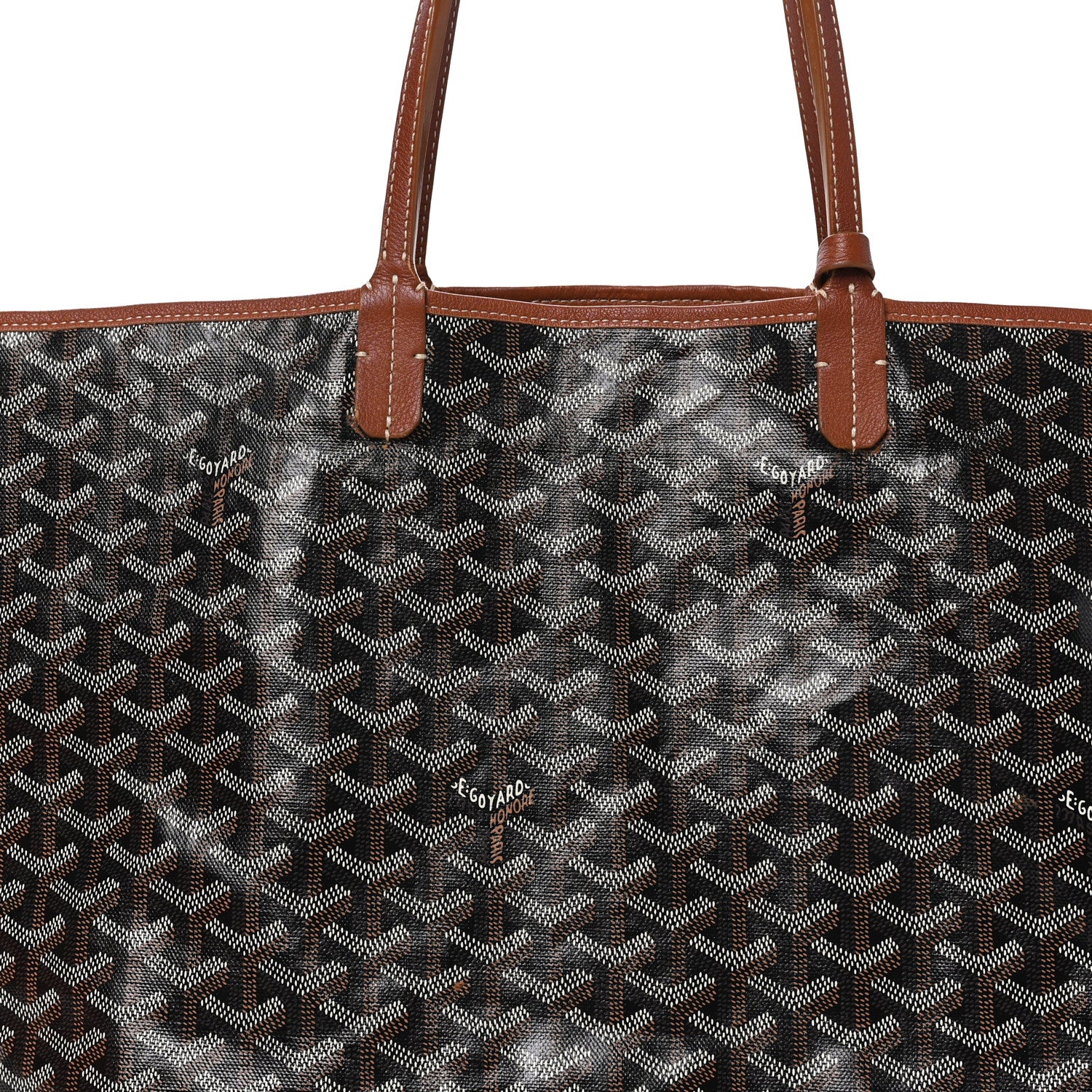 Goyard Goyardine Saint Louis PM Black Gold 8 of 11