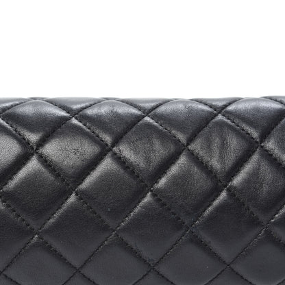 Chanel Lambskin Quilted Timeless Clutch Black 12 of 12