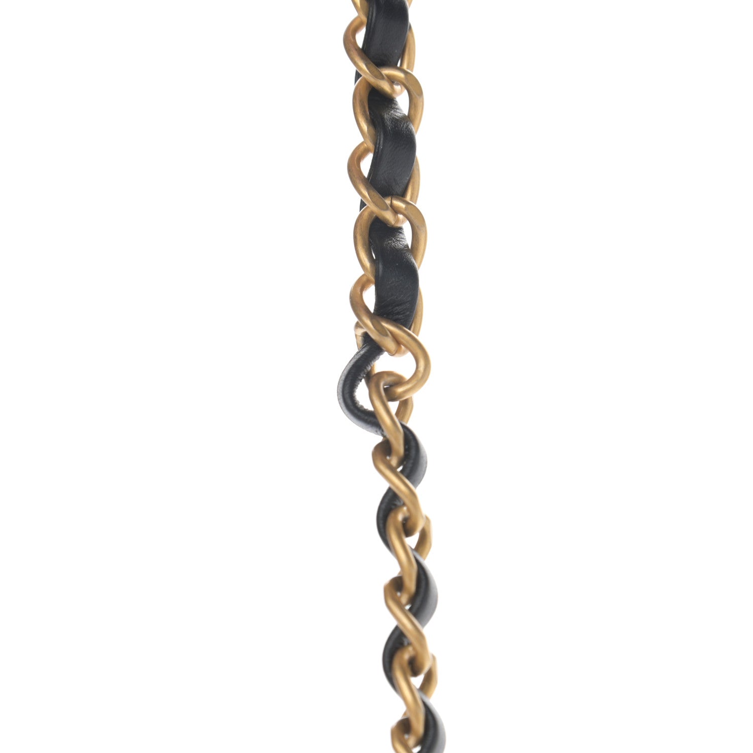 Chanel Lambskin Quilted Mini CC Crystal Logo Chain Flap Black 13 of 14
