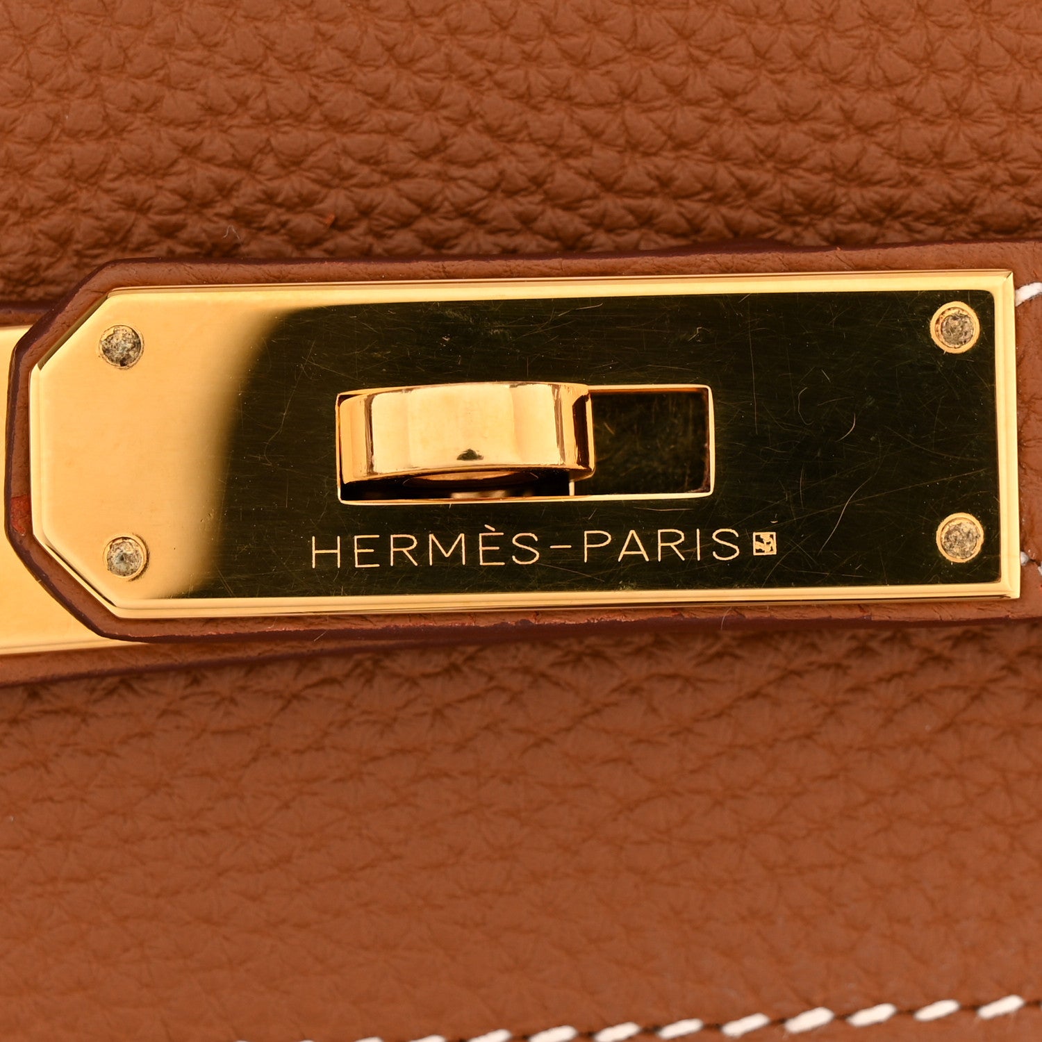 Hermes Togo Kelly Retourne 32 Gold 11 of 12