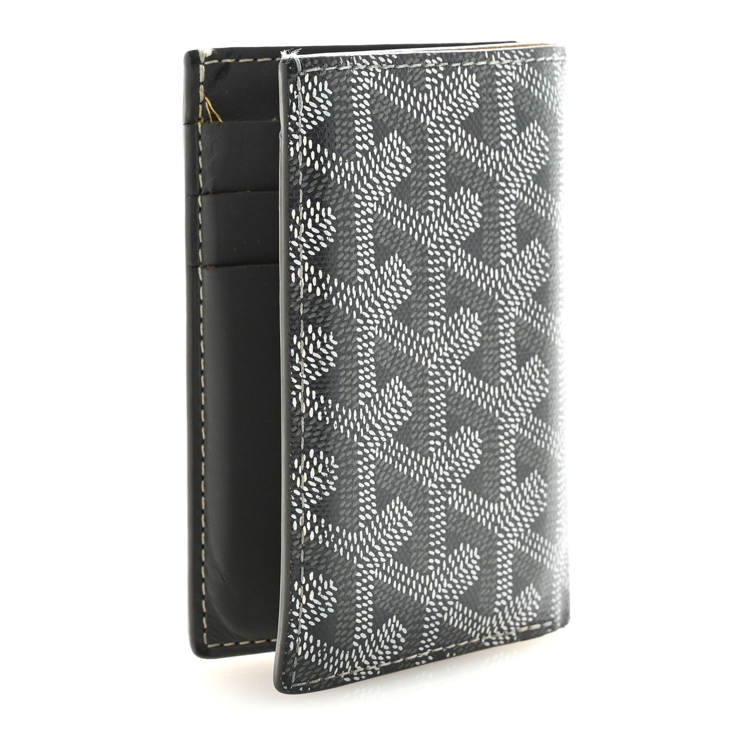 Goyardine Saint Pierre Card Holder Grey