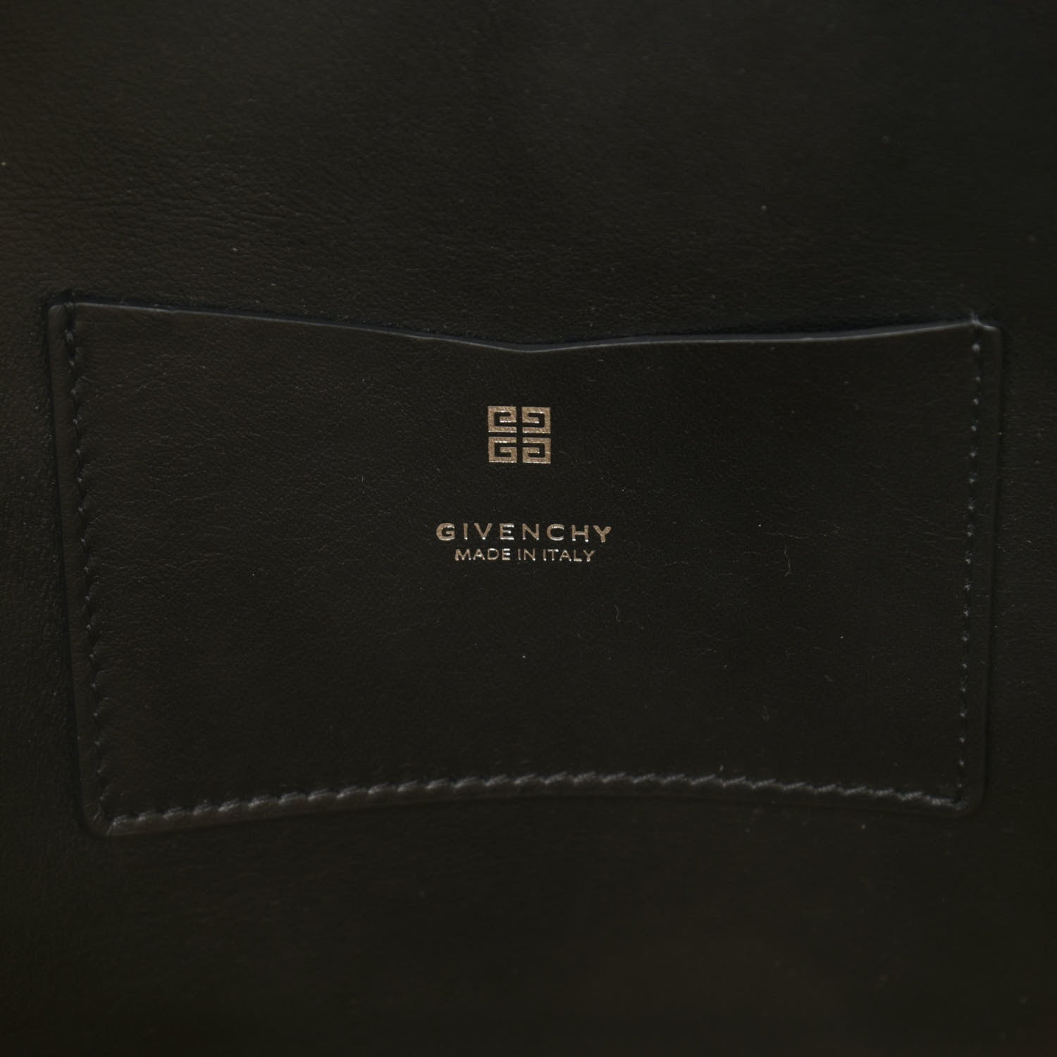 Givenchy Shearling Calfskin Medium Soft Lock Antigona Shoulder Bag Black Natural 8 of 9