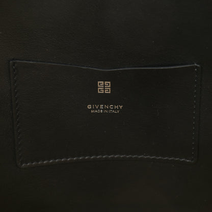 Givenchy Shearling Calfskin Medium Soft Lock Antigona Shoulder Bag Black Natural 8 of 9