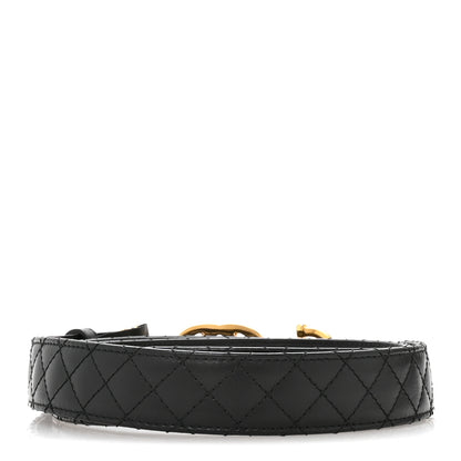 Gucci Calfskin Trapuntata Zumi Belt 100 40 Black 2 of 5