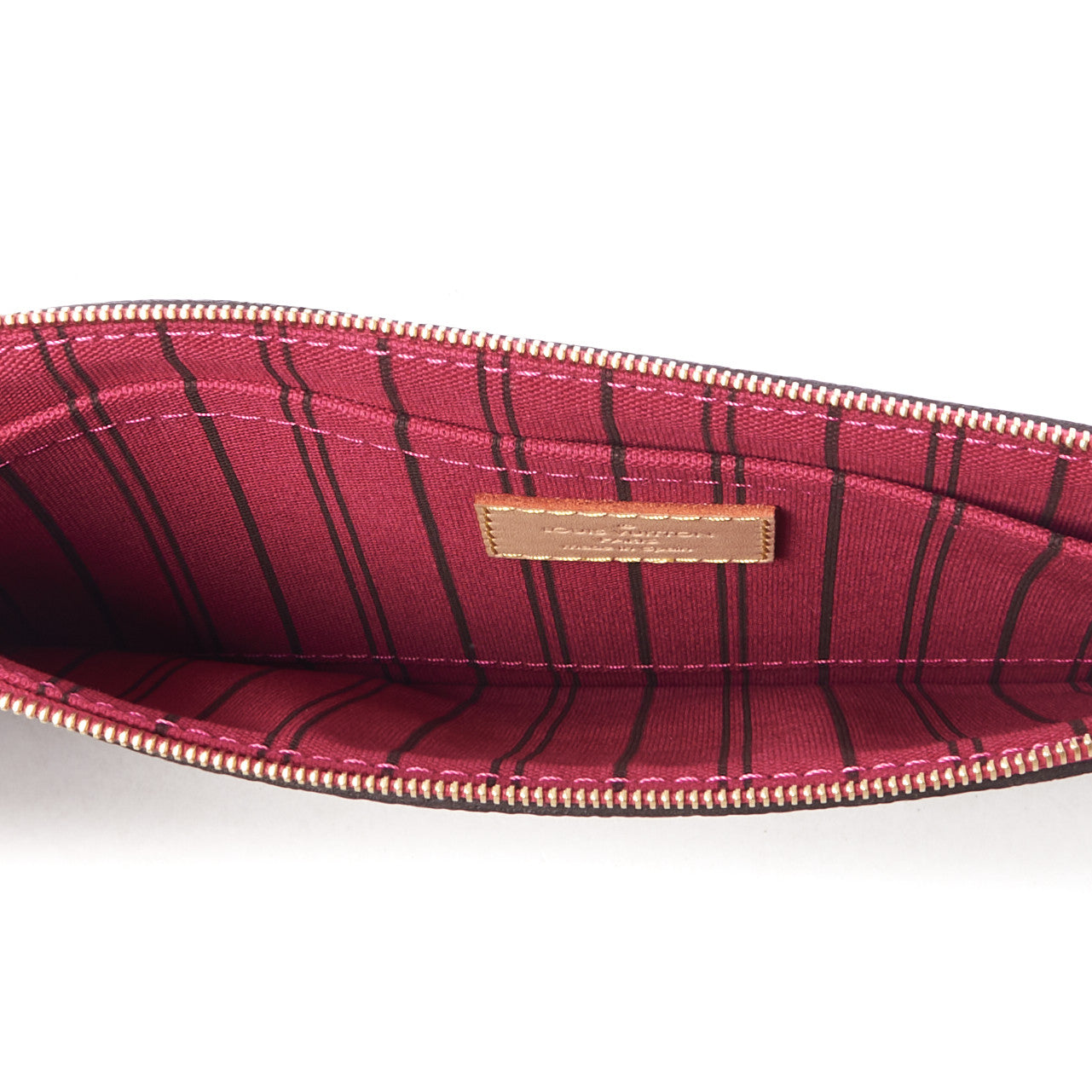 Louis Vuitton Monogram Neverfull MM GM Pochette Pivoine 5 of 7