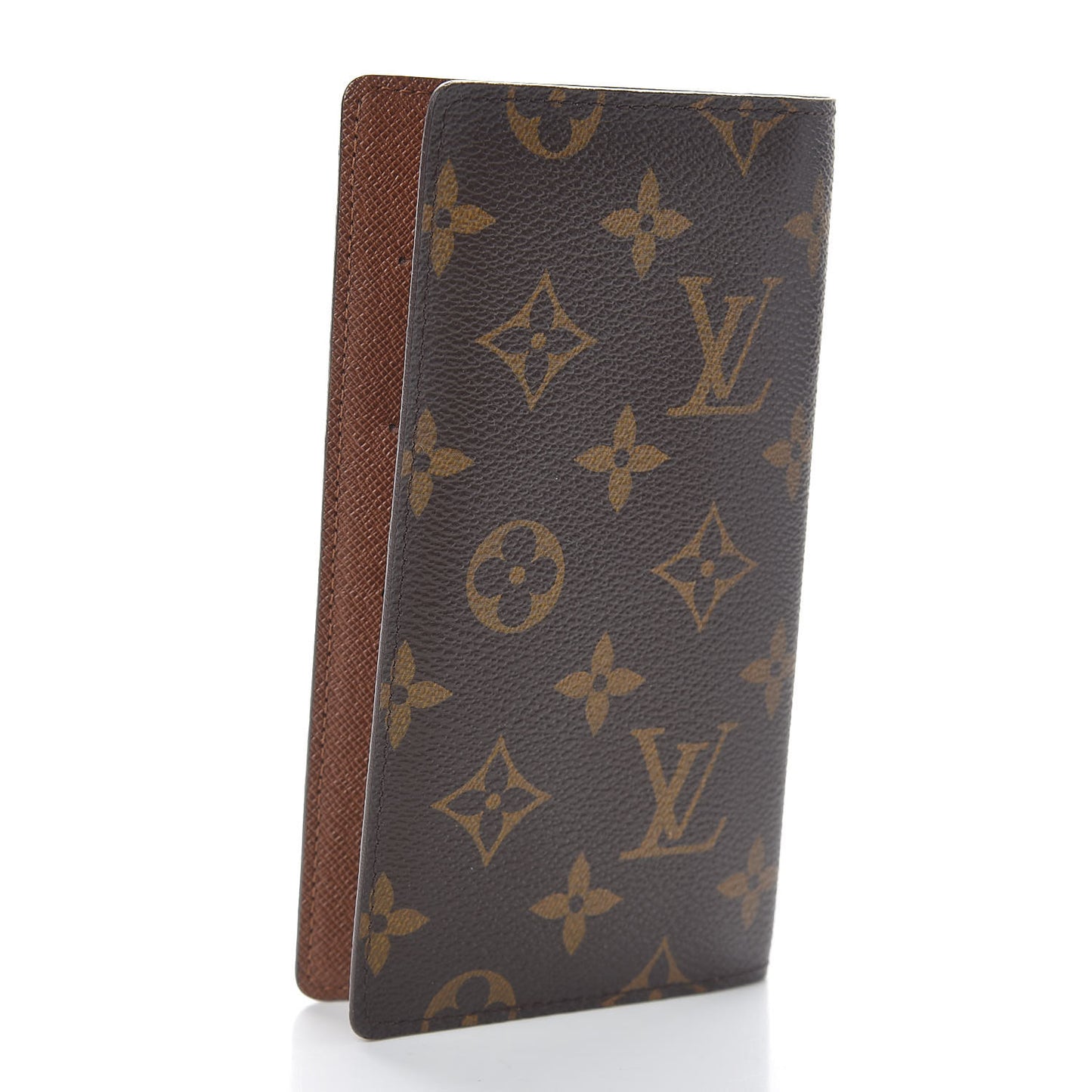 Monogram Checkbook Holder Case Wallet