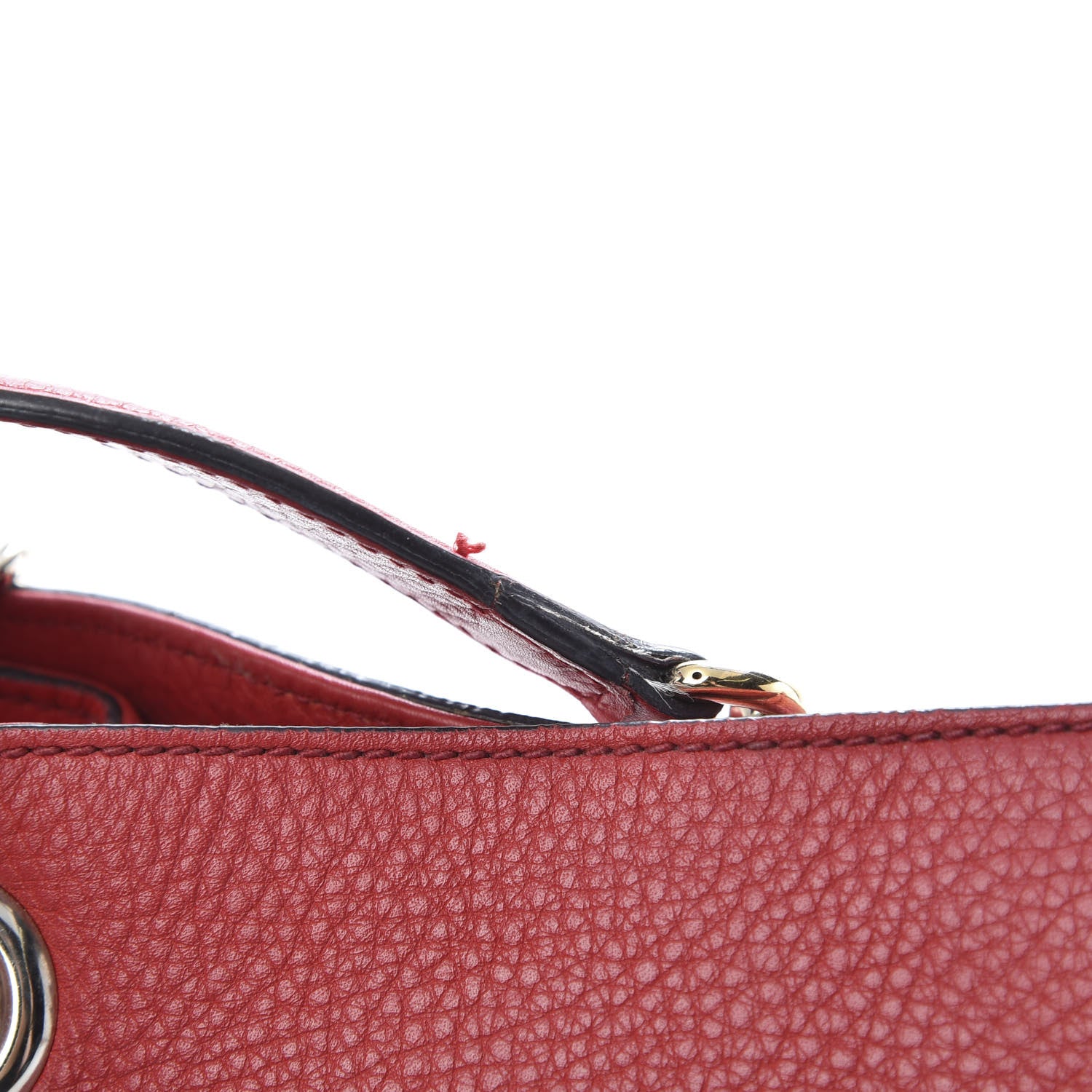 Gucci Pebbled Calfskin Medium Soho Chain Shoulder Bag Tabasco Red 16 of 17