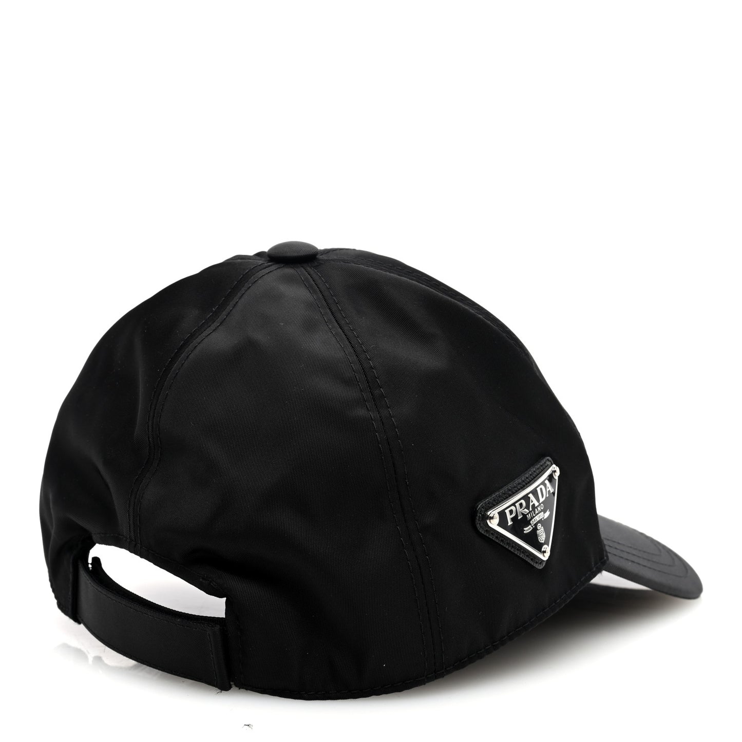 Re-Nylon Womens Baseball Cap S Black