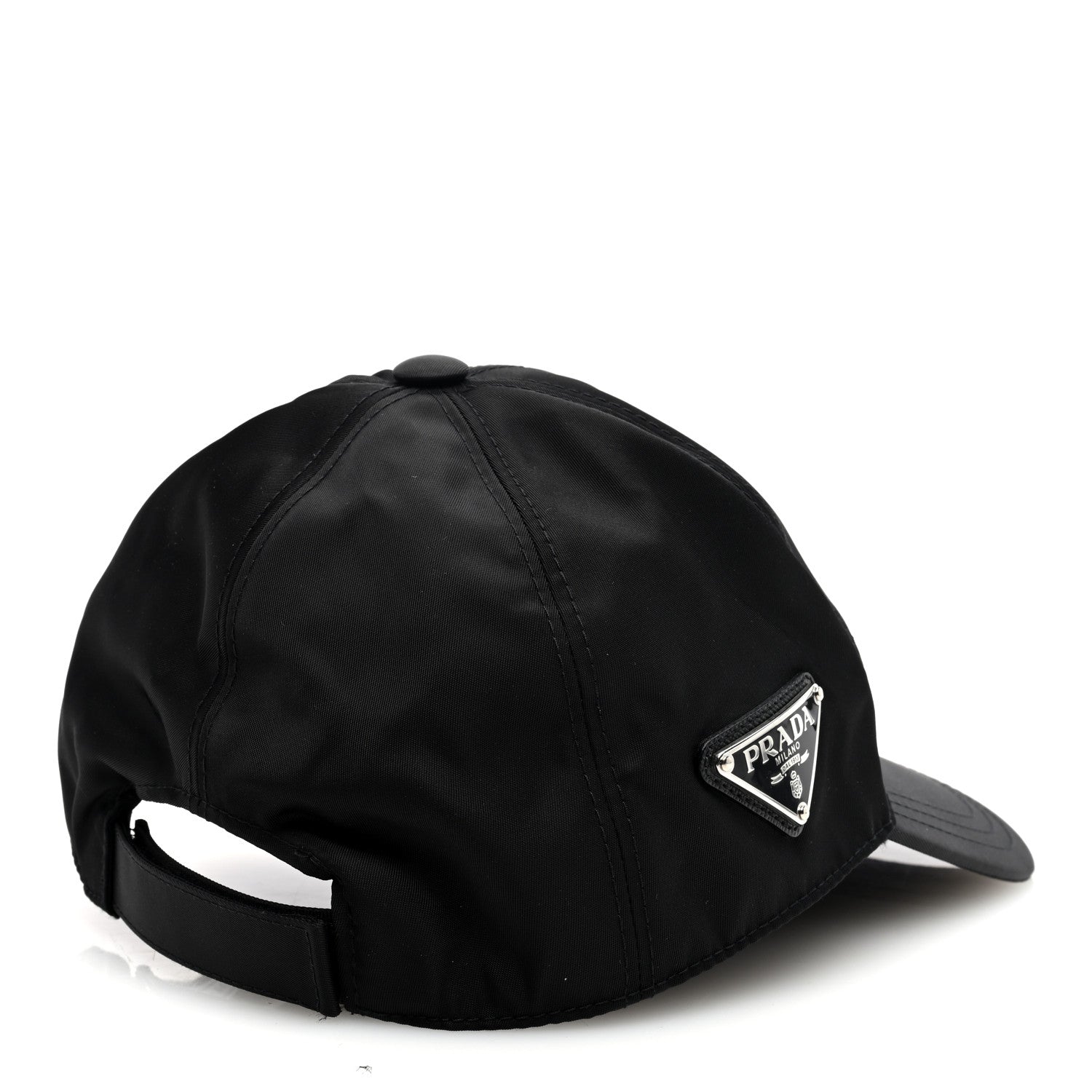 Prada Re-Nylon Womens Baseball Cap S Black 4 of 8
