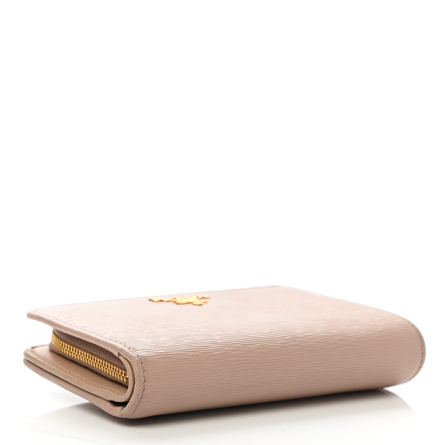 Vitello Move Metal Zip Around Wallet Cammeo