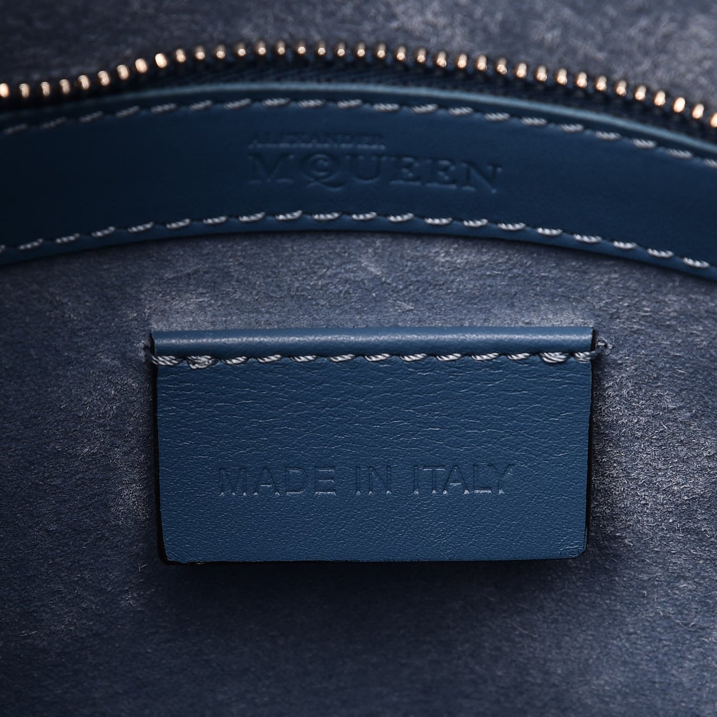 Calfskin Large Heroine Blue