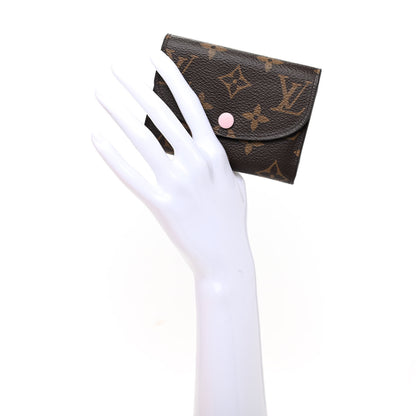 Louis Vuitton Monogram Rosalie Coin Purse Rose Ballerine 2 of 7