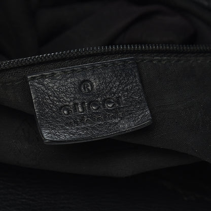 Gucci Guccissima Large New Ladies Web Hobo Black 6 of 11