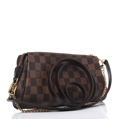 Louis Vuitton Damier Ebene Eva Clutch 3 of 11