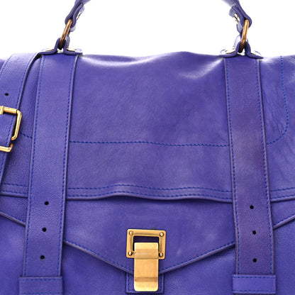Proenza Schouler Lambskin PS1 Large Satchel Purple Rain 7 of 12