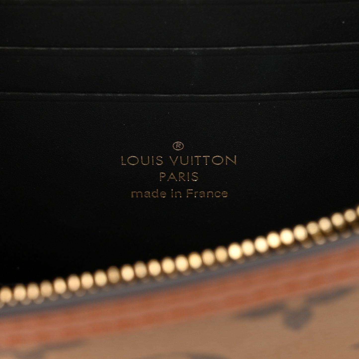Reverse Monogram Dauphine Chain Wallet