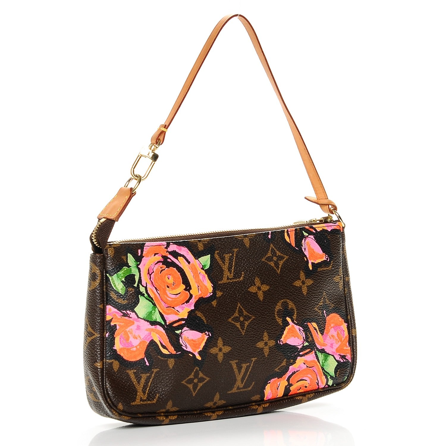 Louis Vuitton Monogram Roses Pochette Accessories 3 of 6