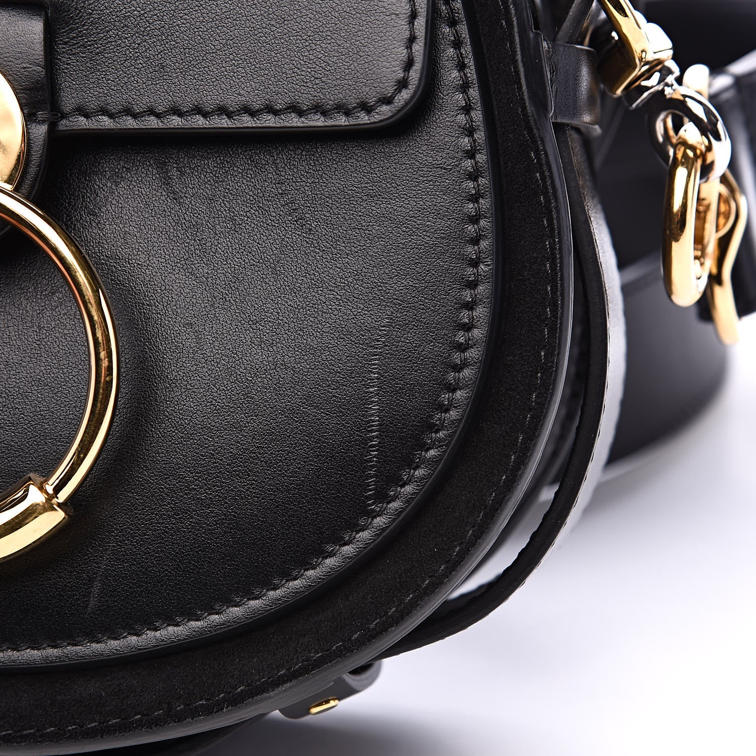 Chloe Calfskin Small Tess Bag Black 11 of 13