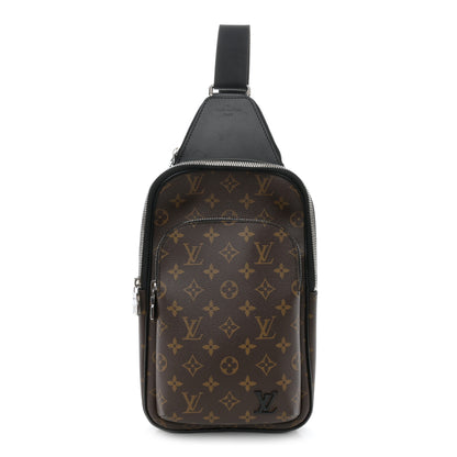 Louis Vuitton Monogram Macassar Avenue Sling Bag NM 1 of 10