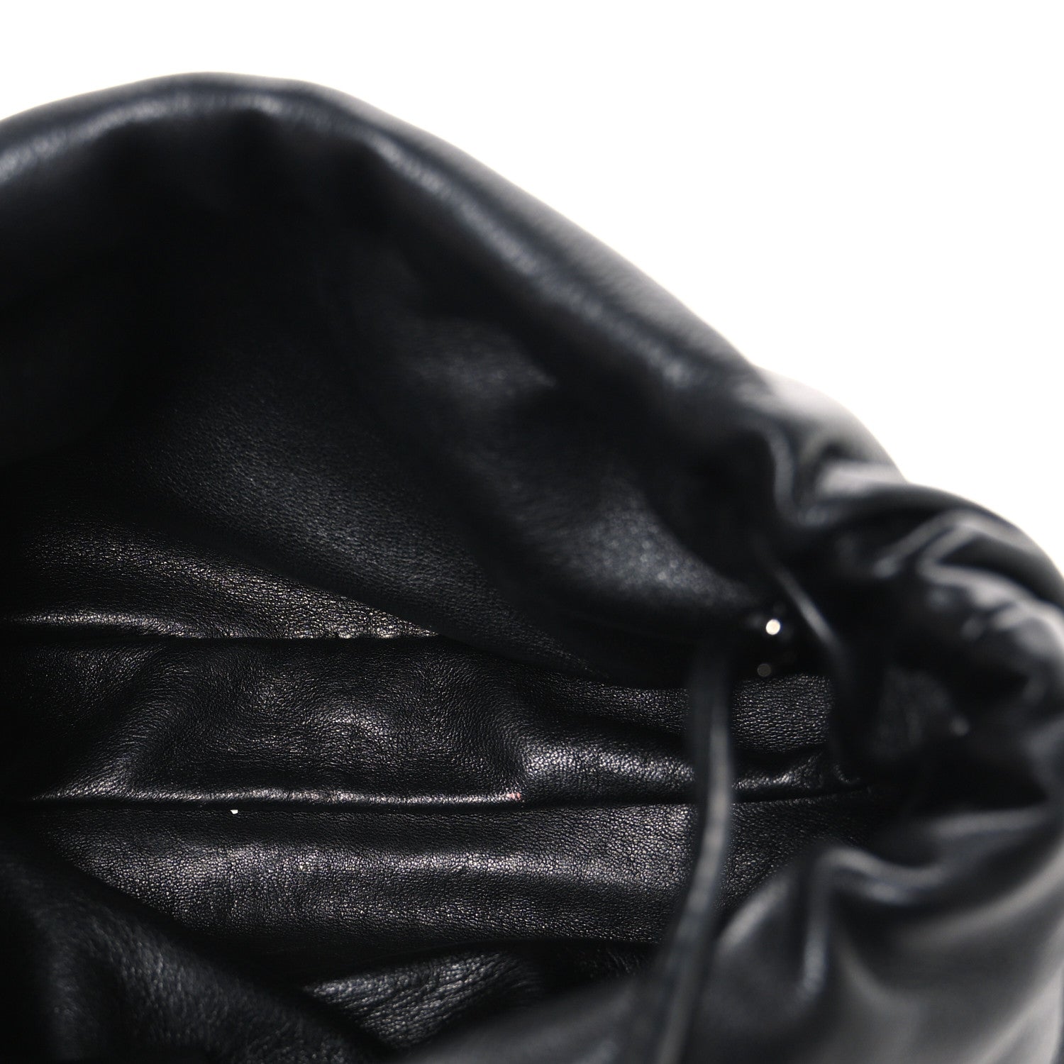 The Row Grained Calfskin Bourse Clutch Black 5 of 9
