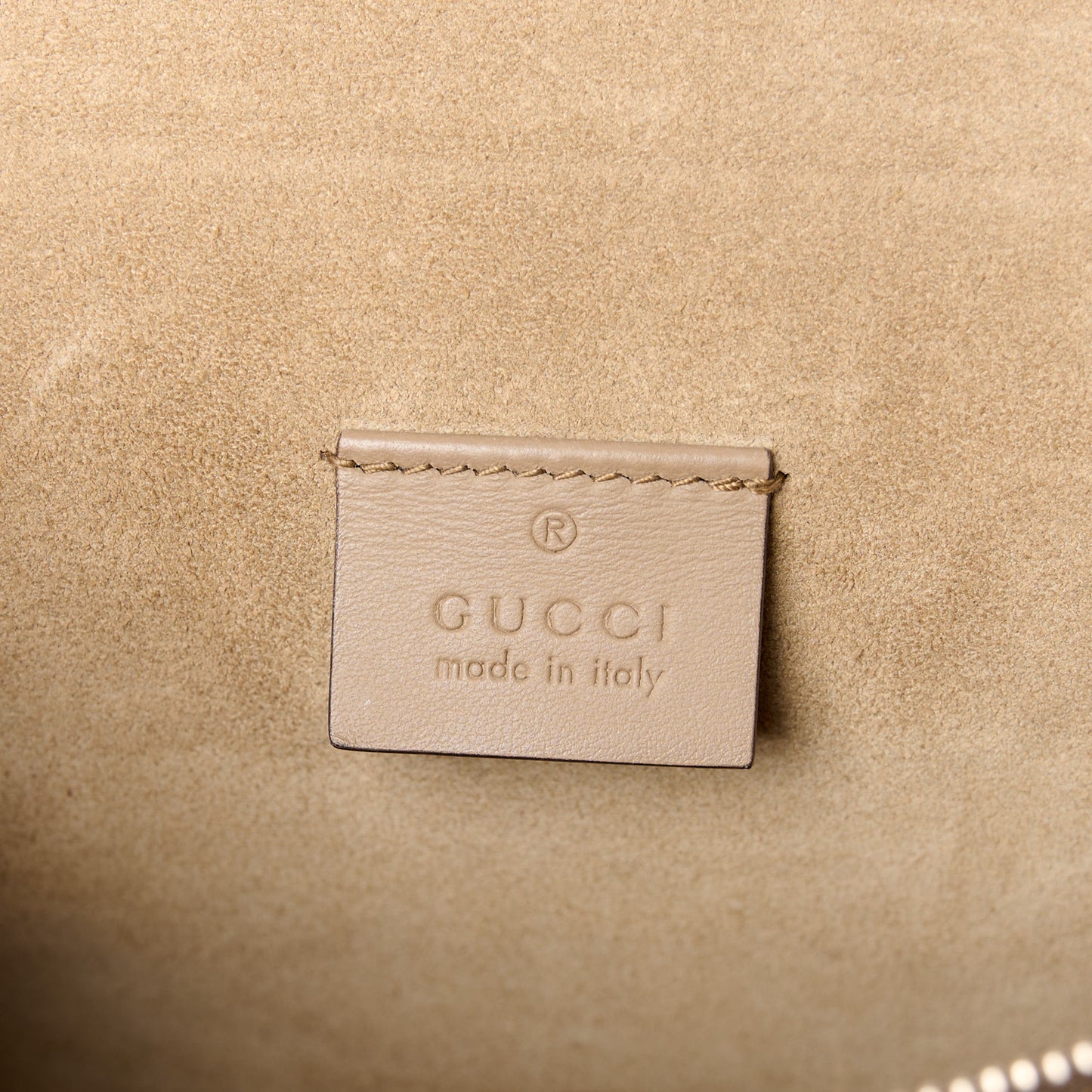 GG Supreme Monogram Small Dionysus Shoulder Bag Taupe