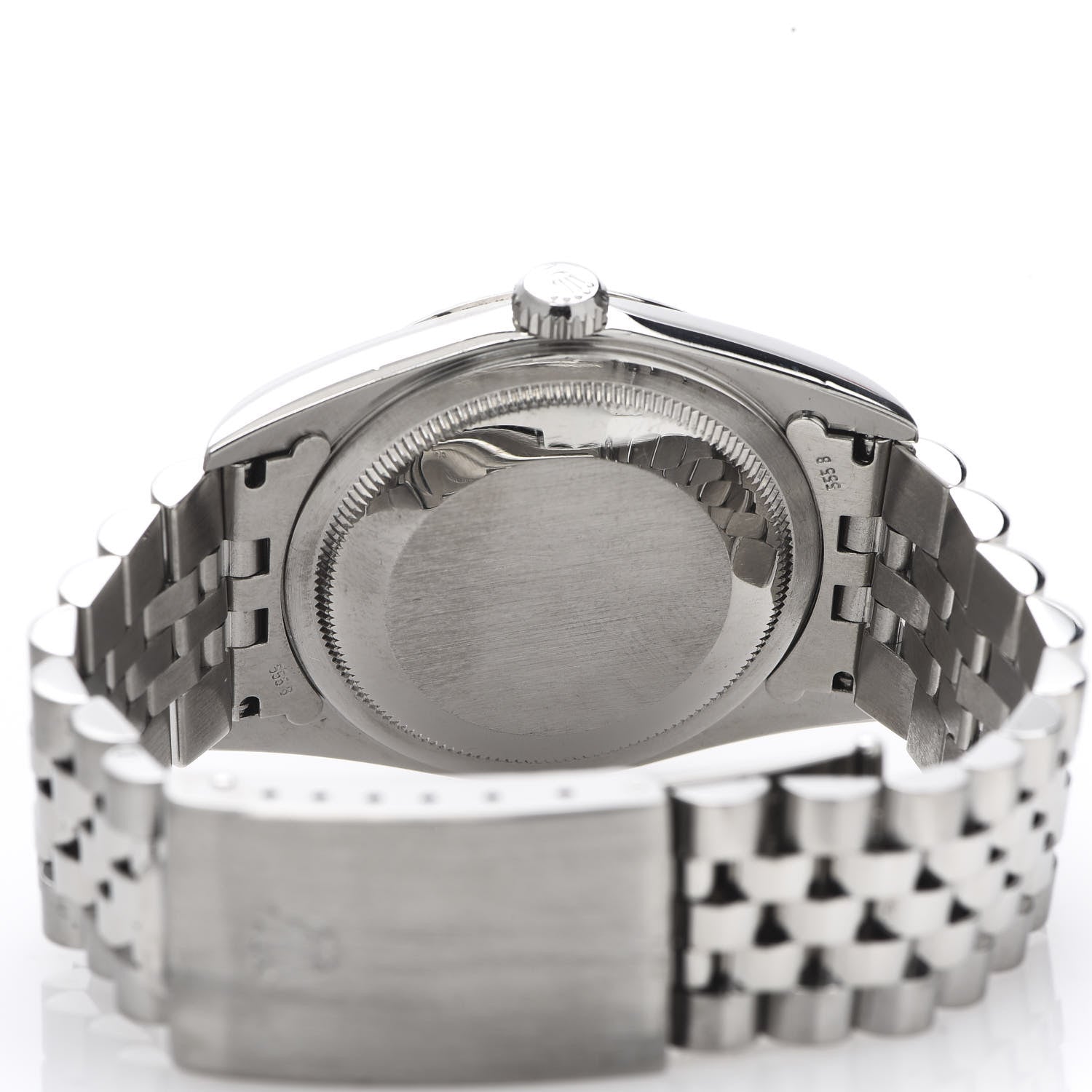 Rolex Stainless Steel 18K White Gold 36mm Oyster Perpetual Datejust Watch Silver 16234 5 of 8