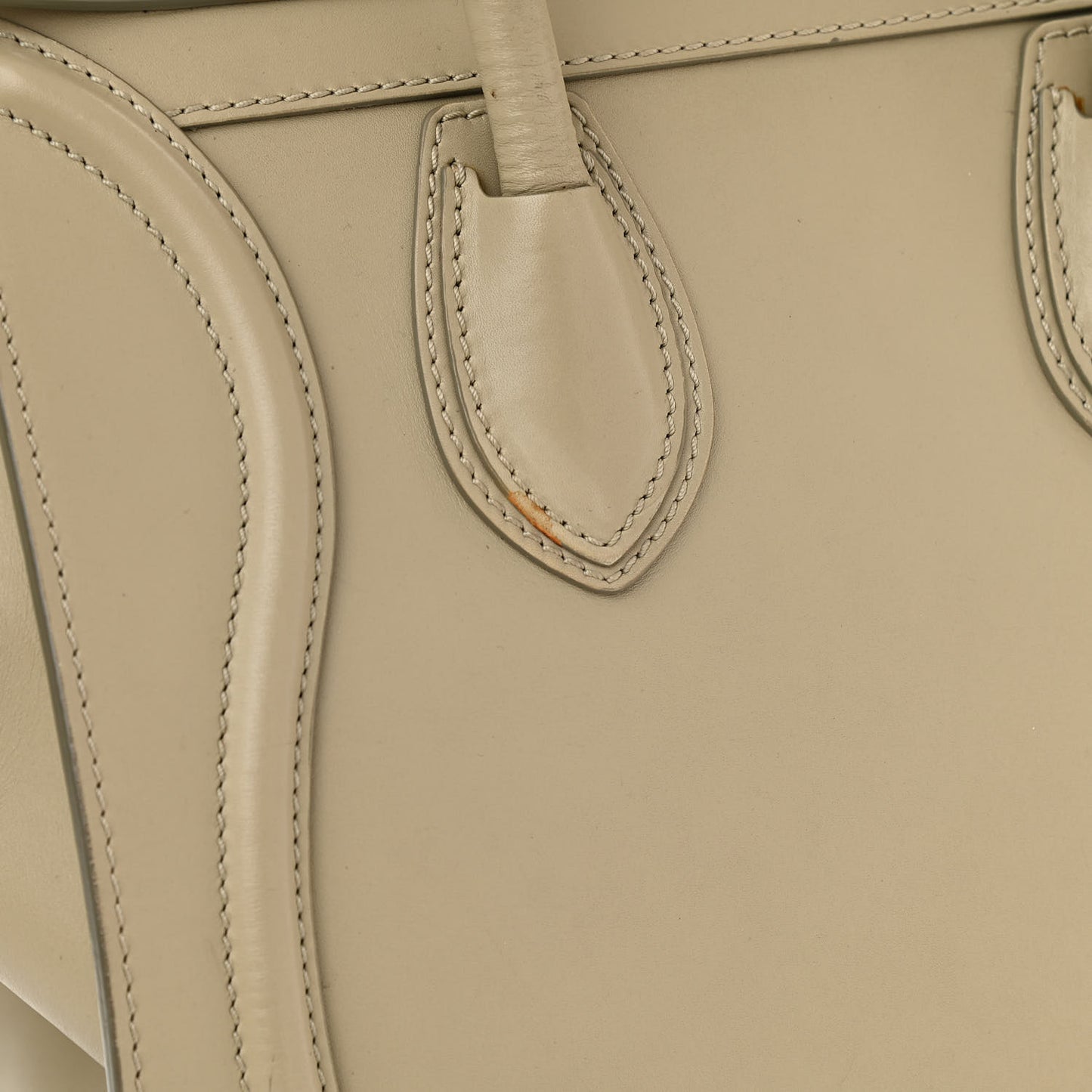 Smooth Calfskin Mini Luggage Mastic