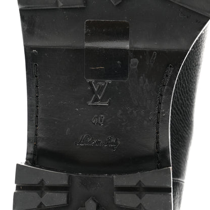 Louis Vuitton Grained Calfskin Monogram Discovery Flat Ankle Boots 40 7 of 13