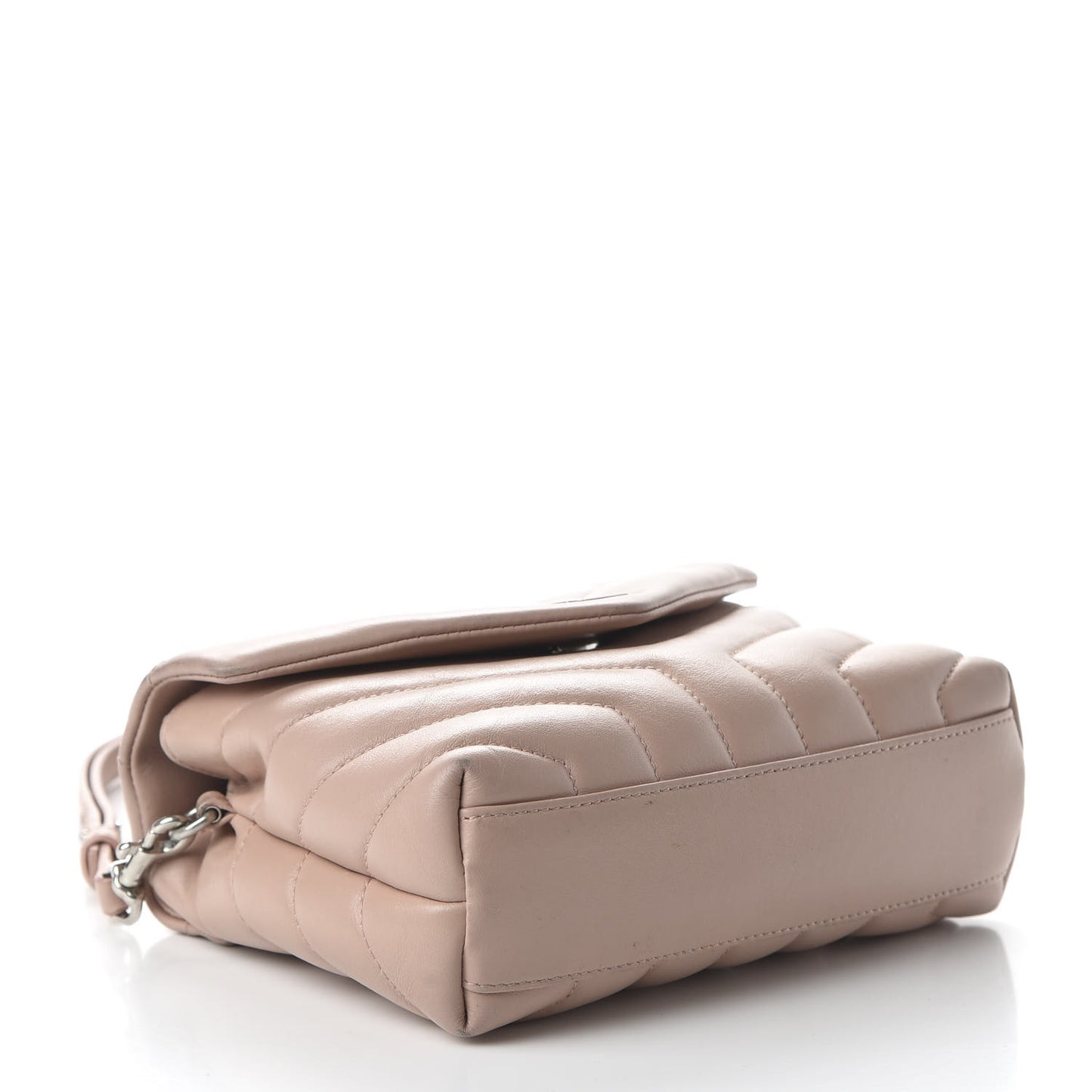 Calfskin Y Quilted Monogram Toy Loulou Crossbody Bag Tender Pink