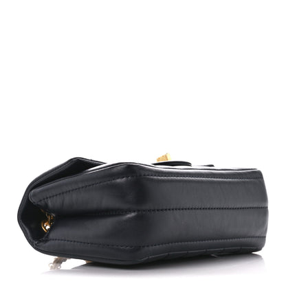 Chanel Aged Calfskin Vertical Quilted 2.55 Reissue Mini Flap Navy 4 of 11