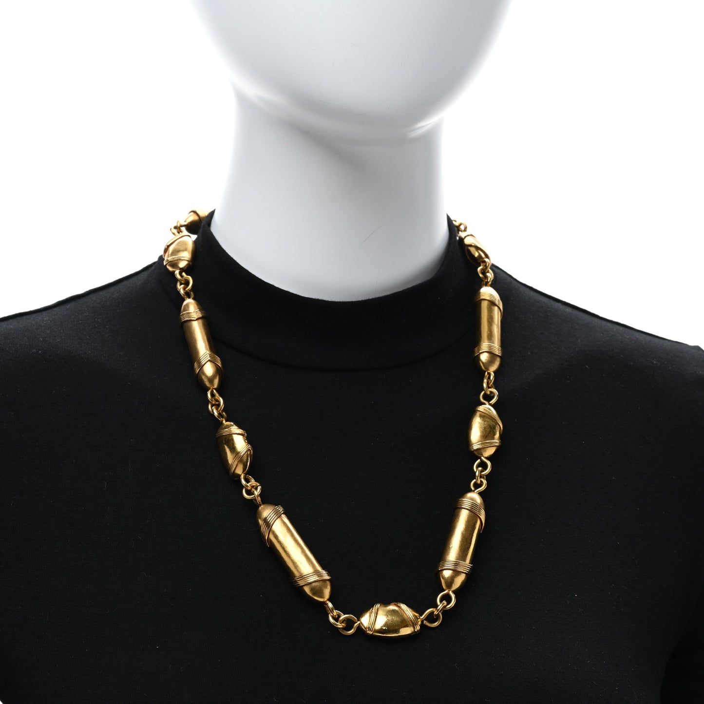 Metal Chain Necklace Gold