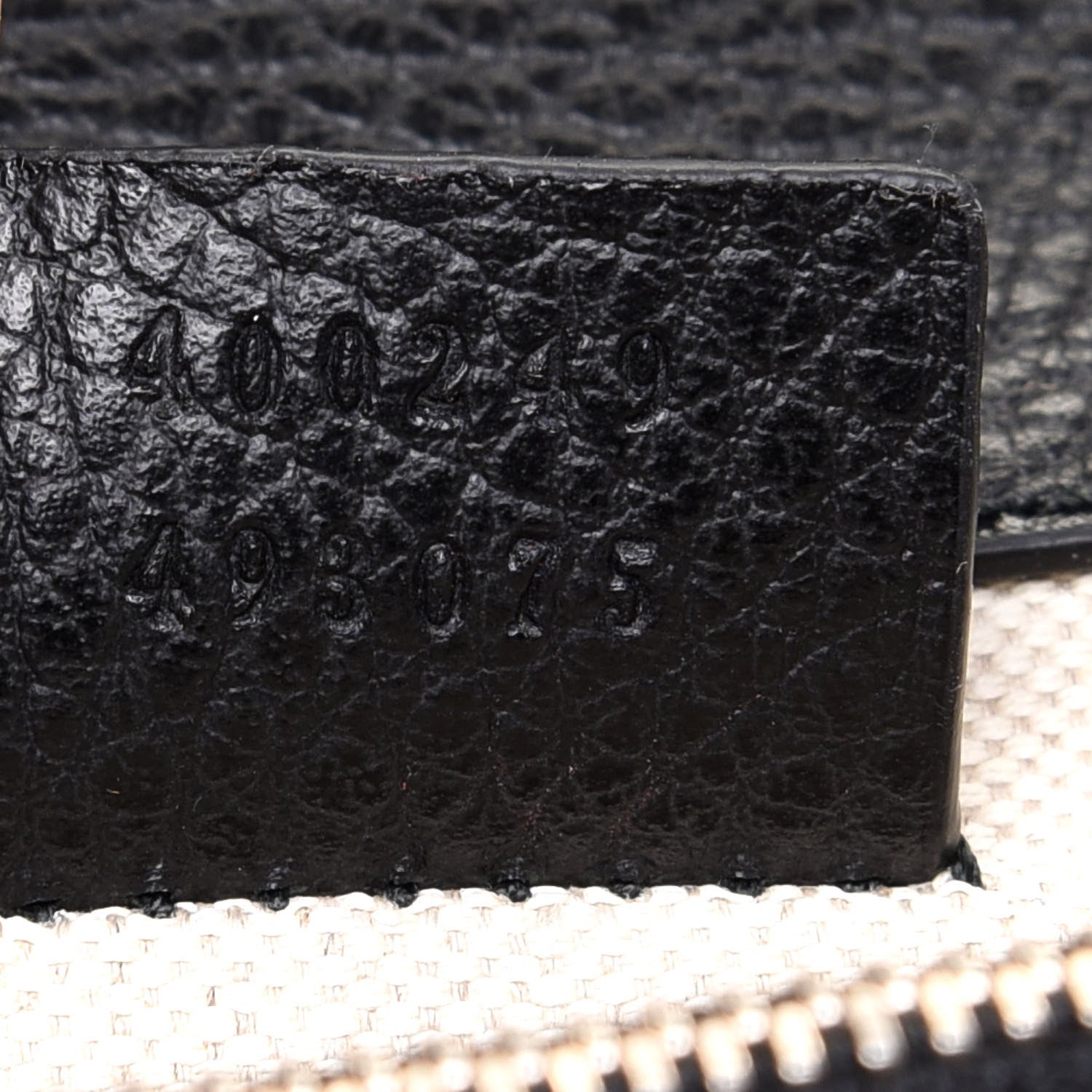 Gucci Pebbled Calfskin Small Dionysus Shoulder Bag Black 7 of 13