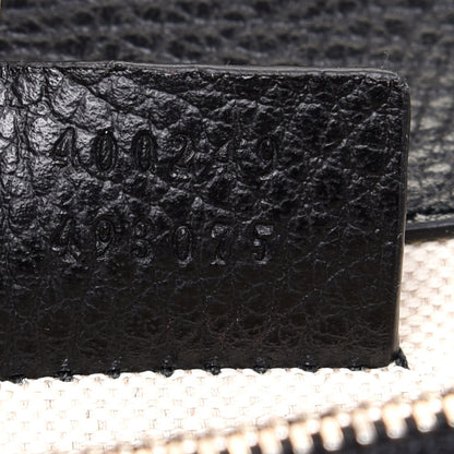 Gucci Pebbled Calfskin Small Dionysus Shoulder Bag Black 7 of 13
