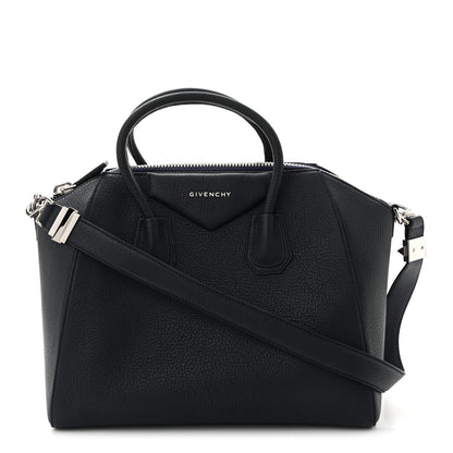 Givenchy Sugar Goatskin Medium Antigona Night Blue 1 of 11