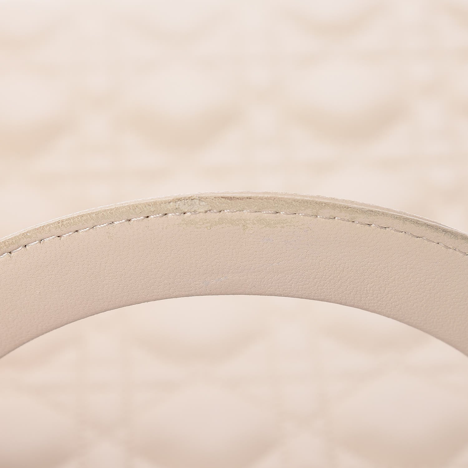 Christian Dior Lambskin Cannage Large Lady Dior Light Beige 9 of 20