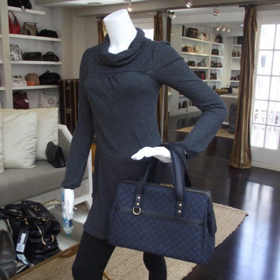 Louis Vuitton Mini Monogram Josephine GM Blue 2 of 8
