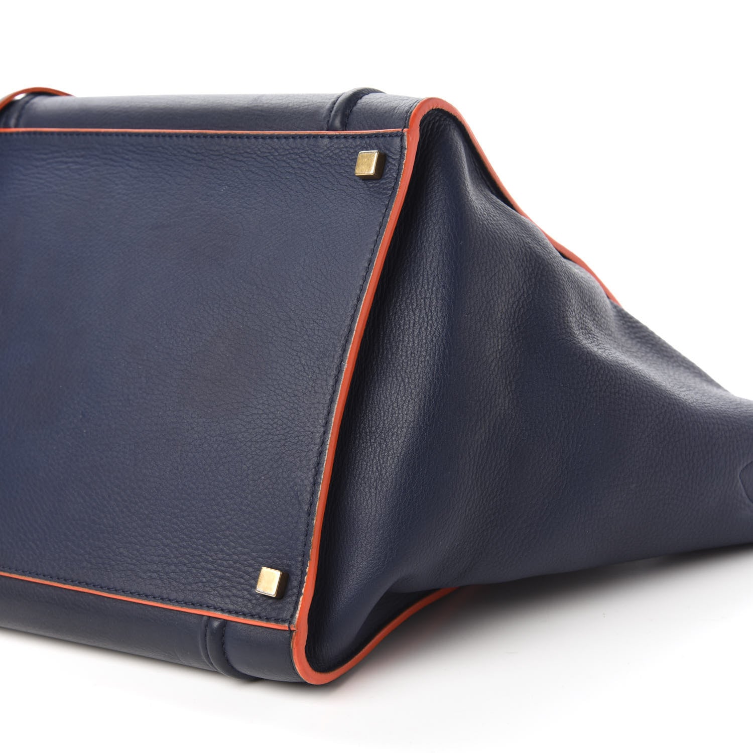 Celine Supple Calfskin Medium Phantom Luggage Midnight 7 of 10